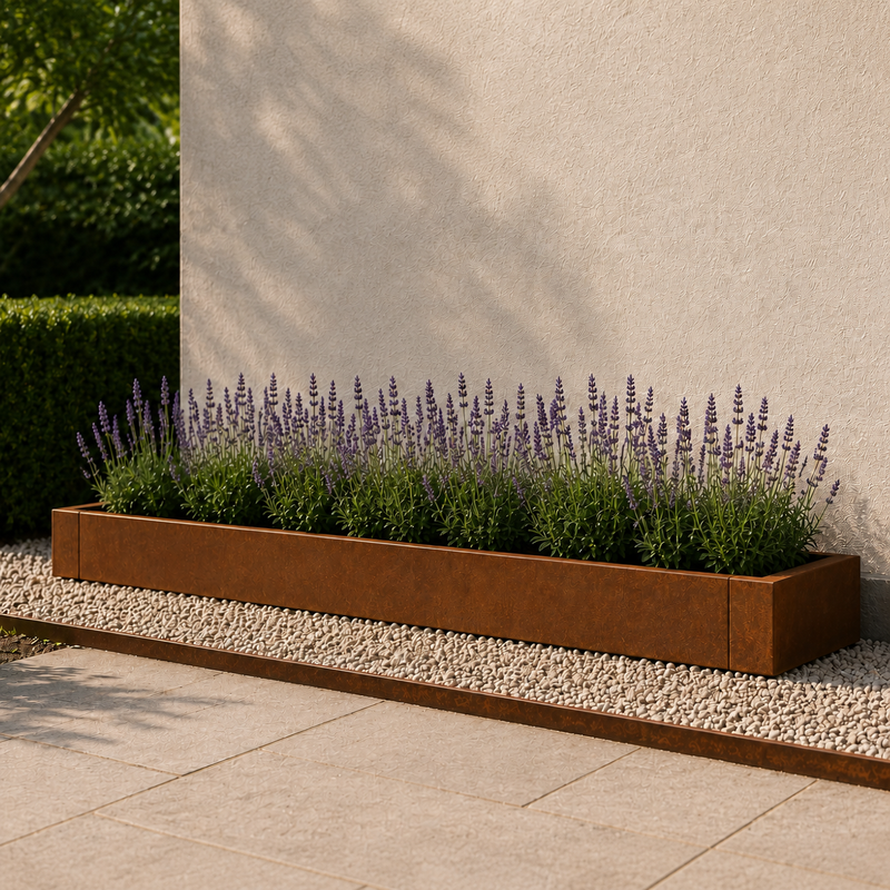 Linnear Rectangular 300mm High Planter GardenEdgingOnline.com