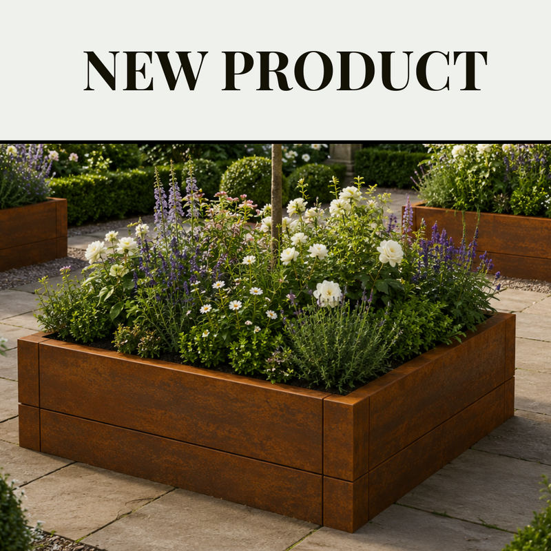 Linnear Square 600mm planter GardenEdgingOnline.com