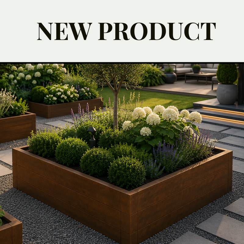 Linnear Square 900mm planter GardenEdgingOnline.com