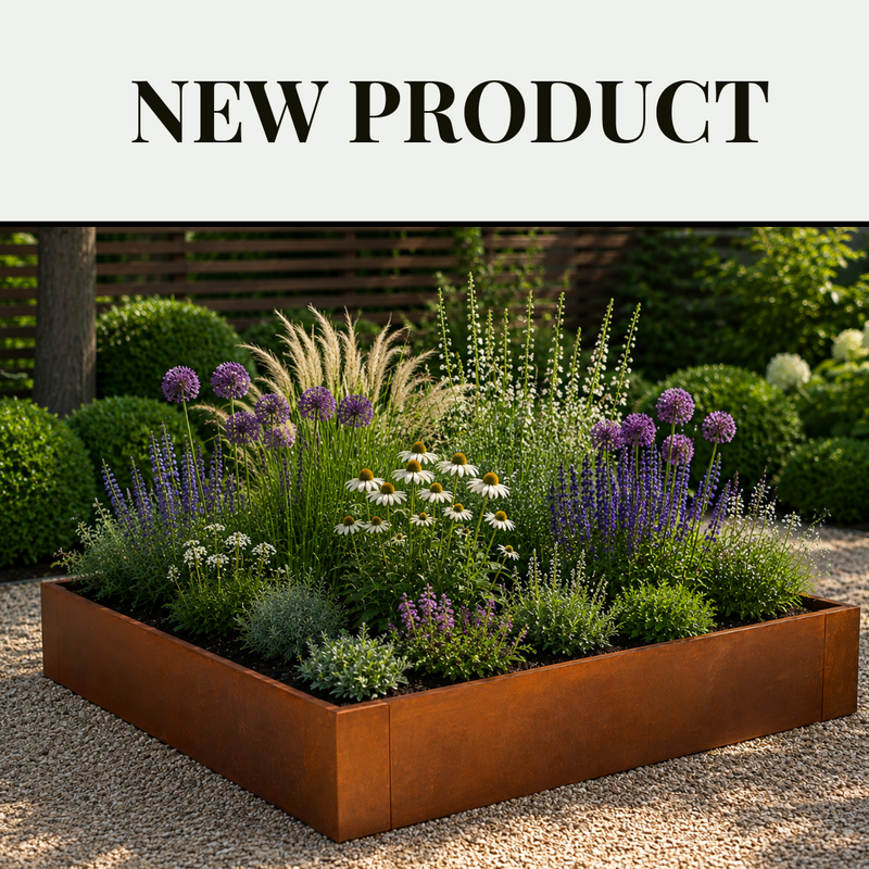 Linnear Square 400mm planter GardenEdgingOnline.com