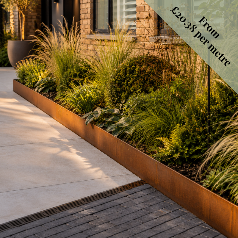 200mm High (6 Metre Pack) GardenEdgingOnline.com