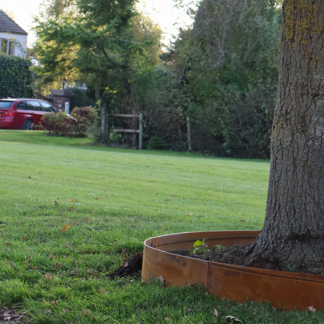 Corten Groundline Garden Edging  100mm High (10 Metre Pack) GEO