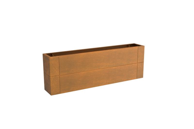 Linnear Rectangular 800mm Planter GardenEdgingOnline.com