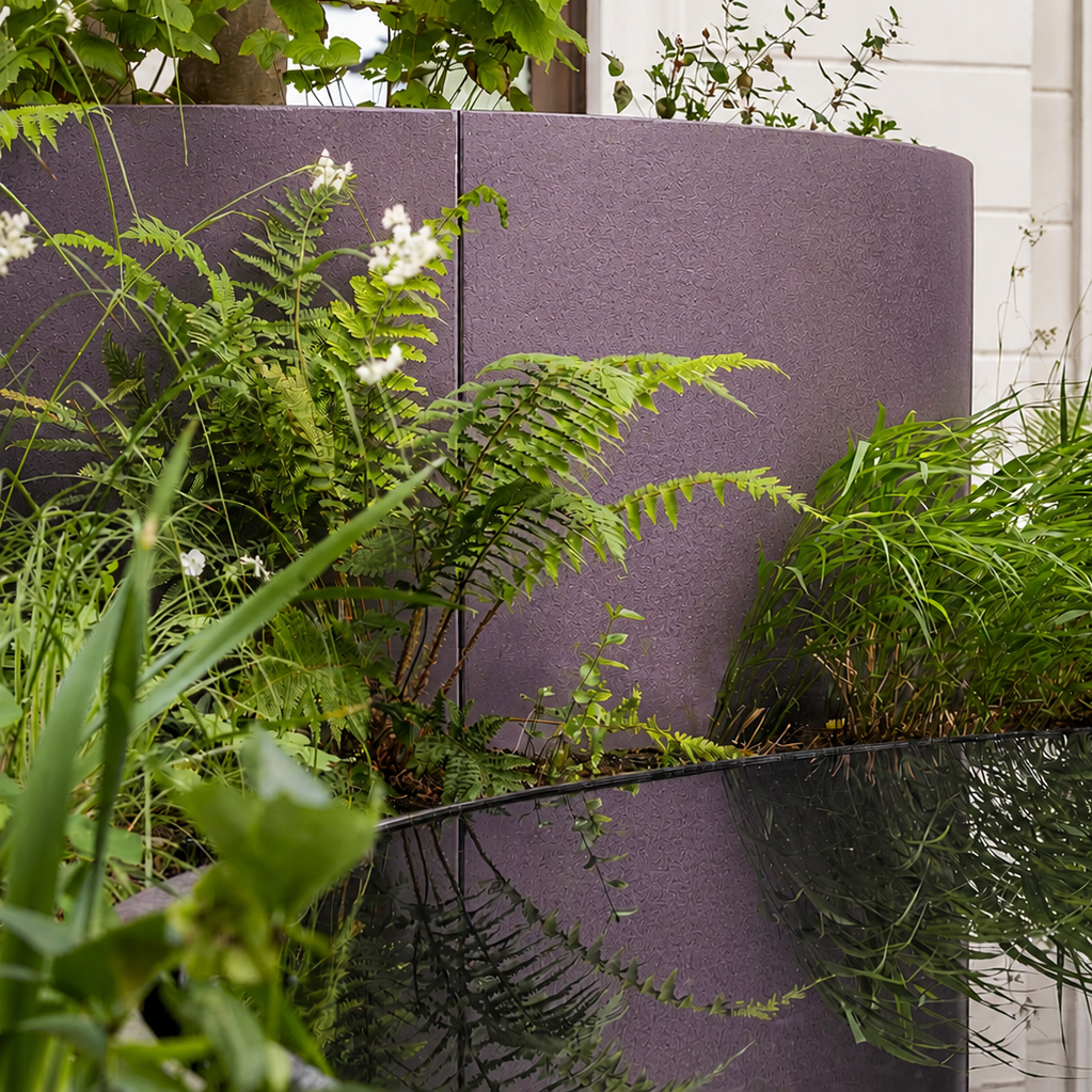 Contain Garden Planter - Circular Planter Tub GEO