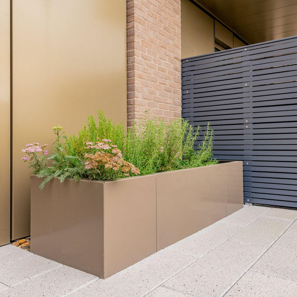 Contain Garden Planter - Rectangular Planter Trough GEO