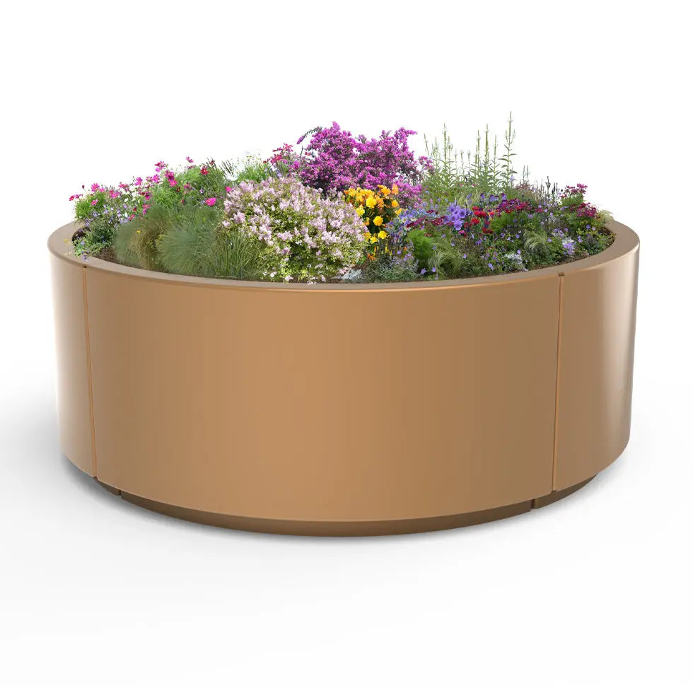 Contain planter trough - Circular 1000mm GEO