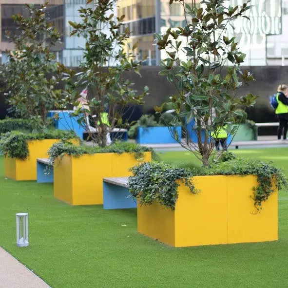 Contain - Square planter tub 1000x1000mm GEOscapes