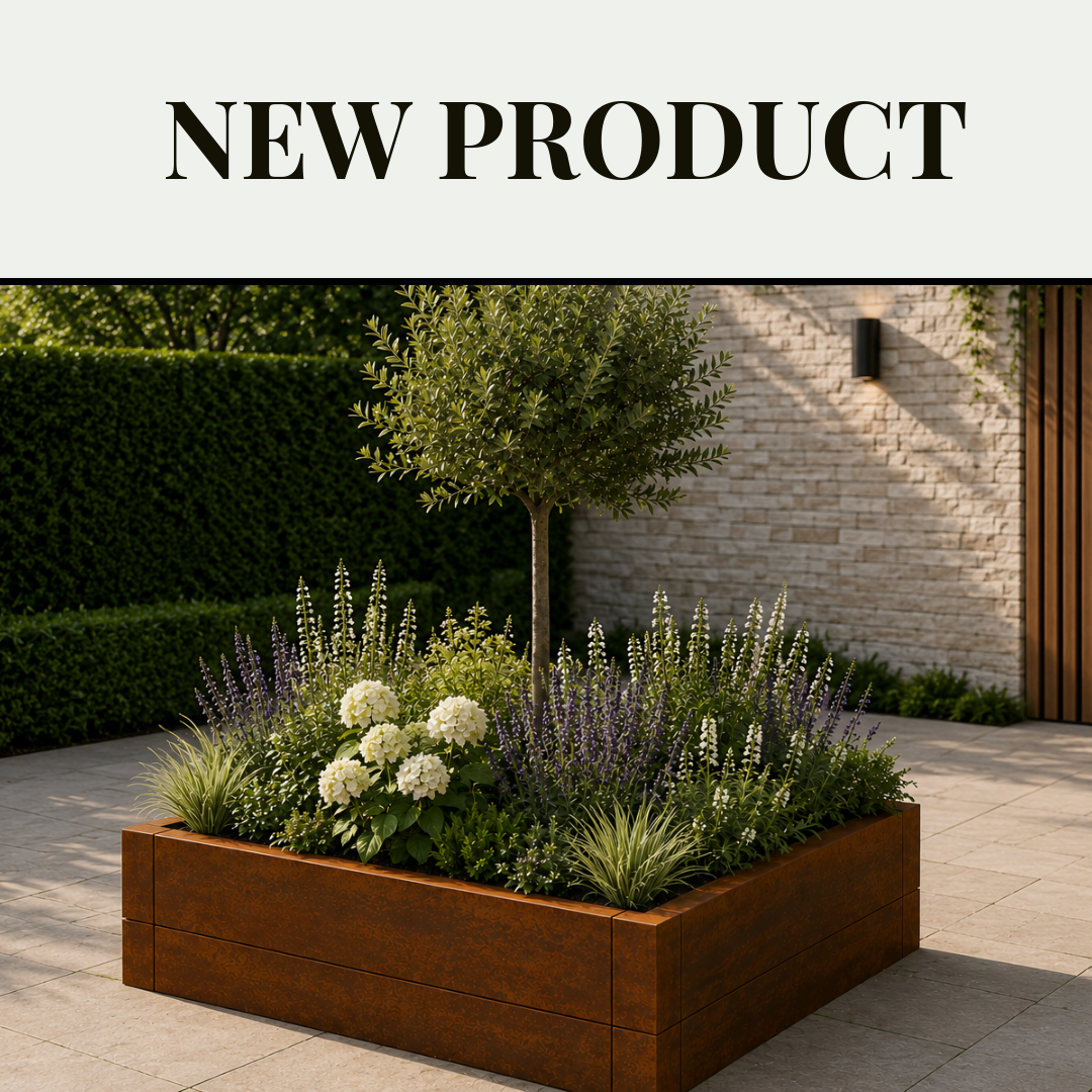 Linnear Square 800mm Planter GardenEdgingOnline.com