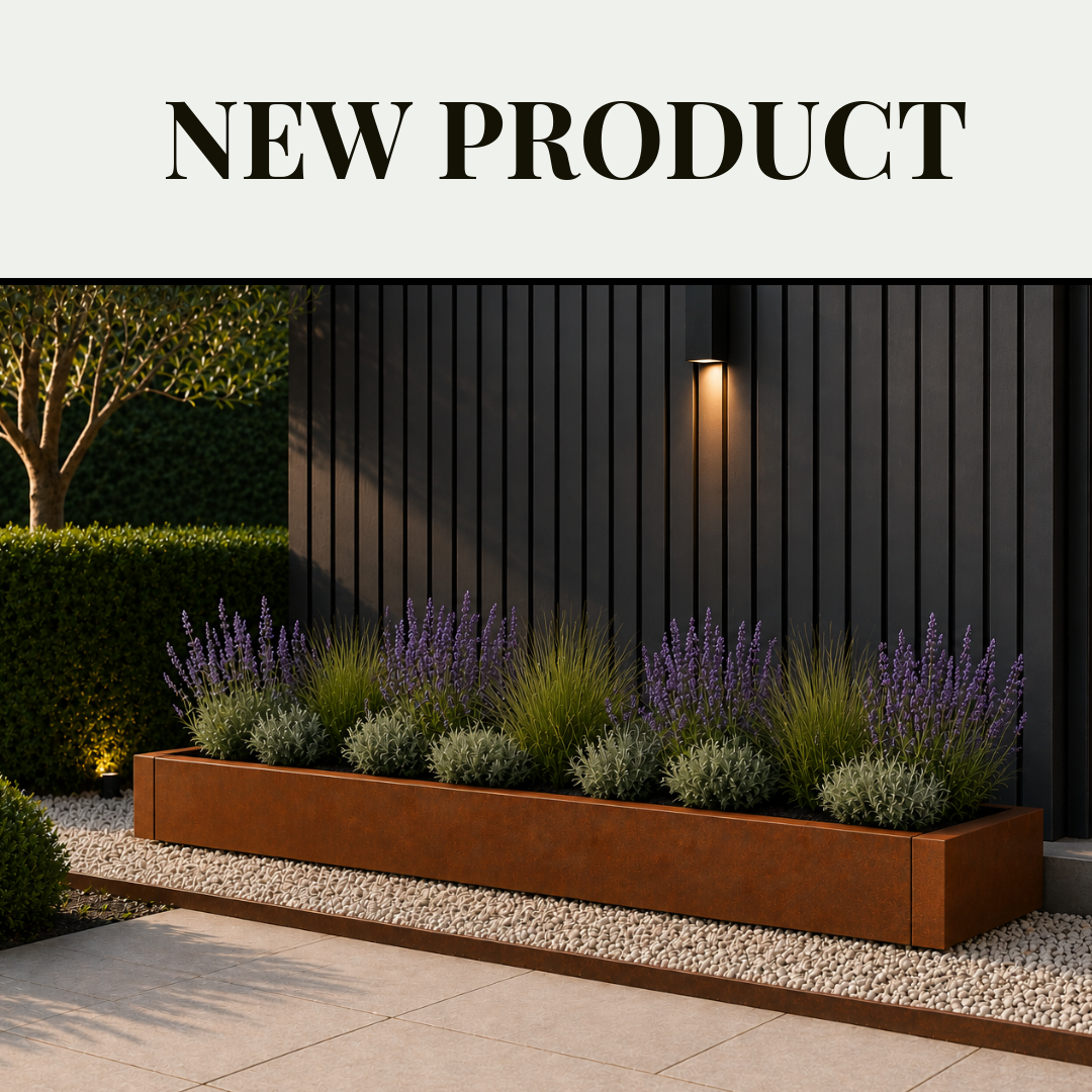 Linnear Rectangular 400mm Planter GardenEdgingOnline.com