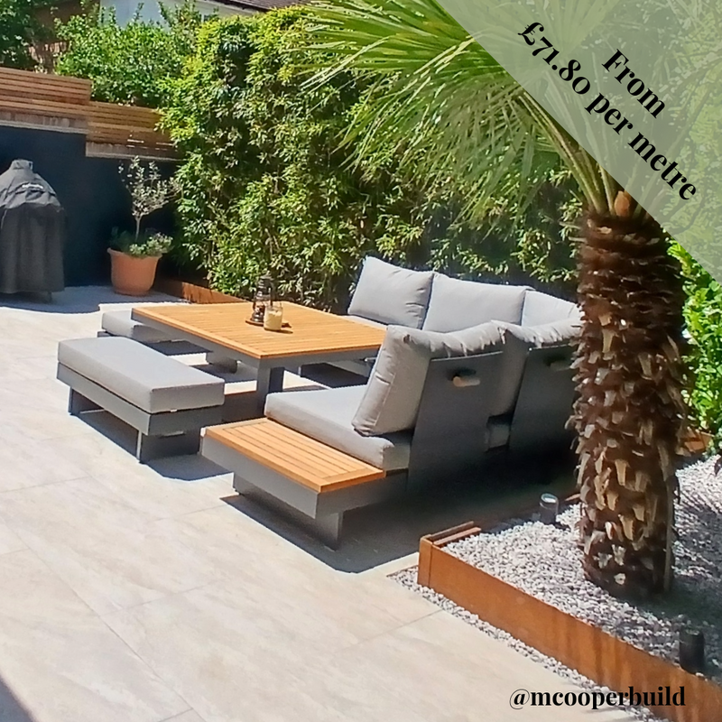 Corten - 200mm High GardenEdgingOnline.com